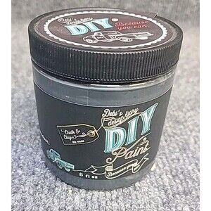 NEW Debi's Design Diary DIY Chalk Paint in Old School Grey 8 fl oz Half Pint